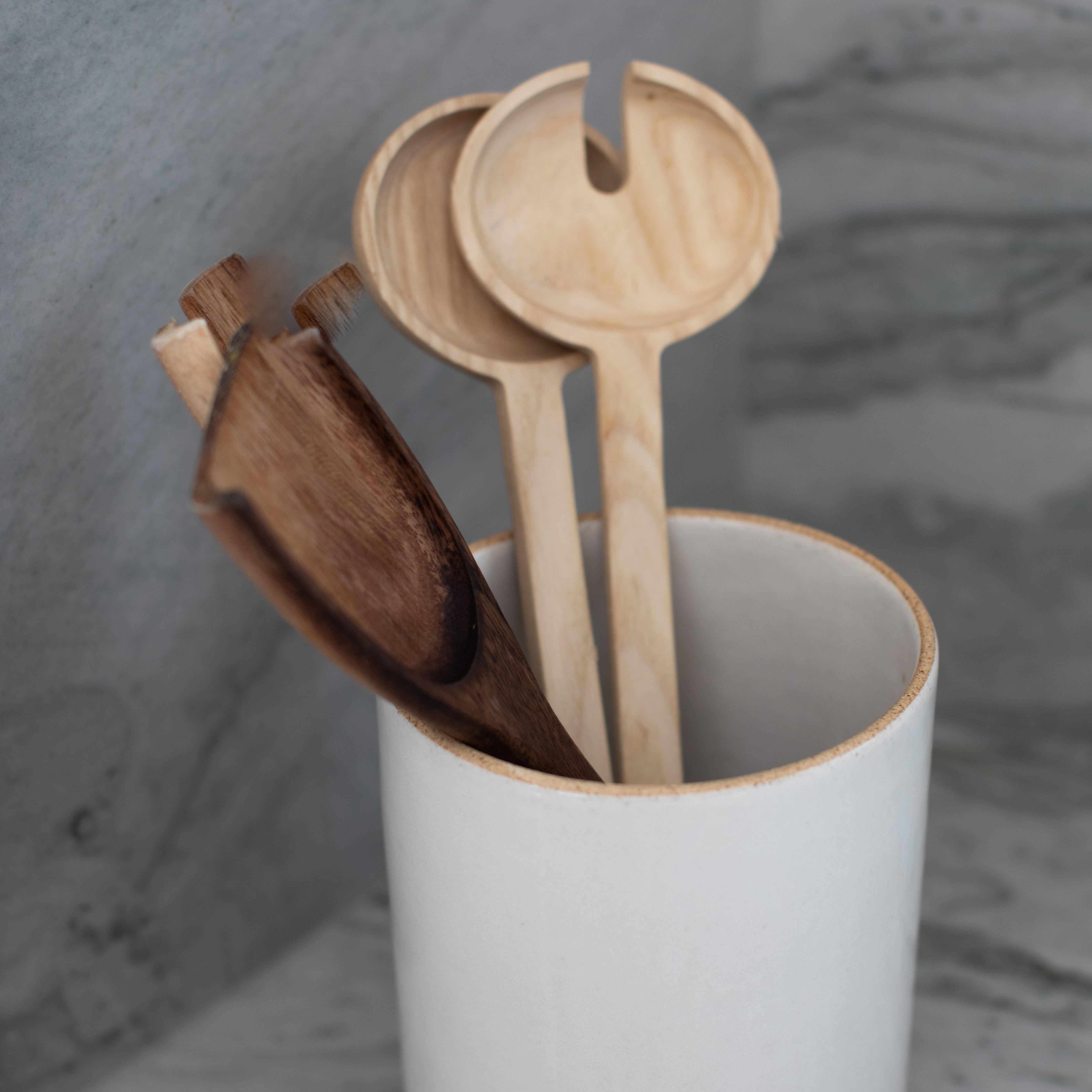 Minimal Utensil Crock | Stoneware