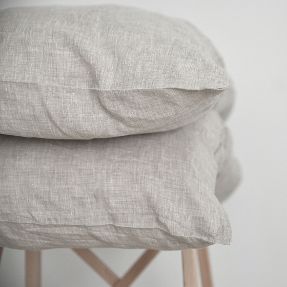Melange Pillowcases by Beflax Linen