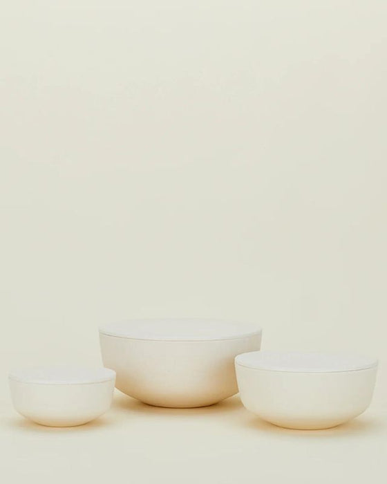 Hawkins New York Essential Lidded Bowls - Ivory