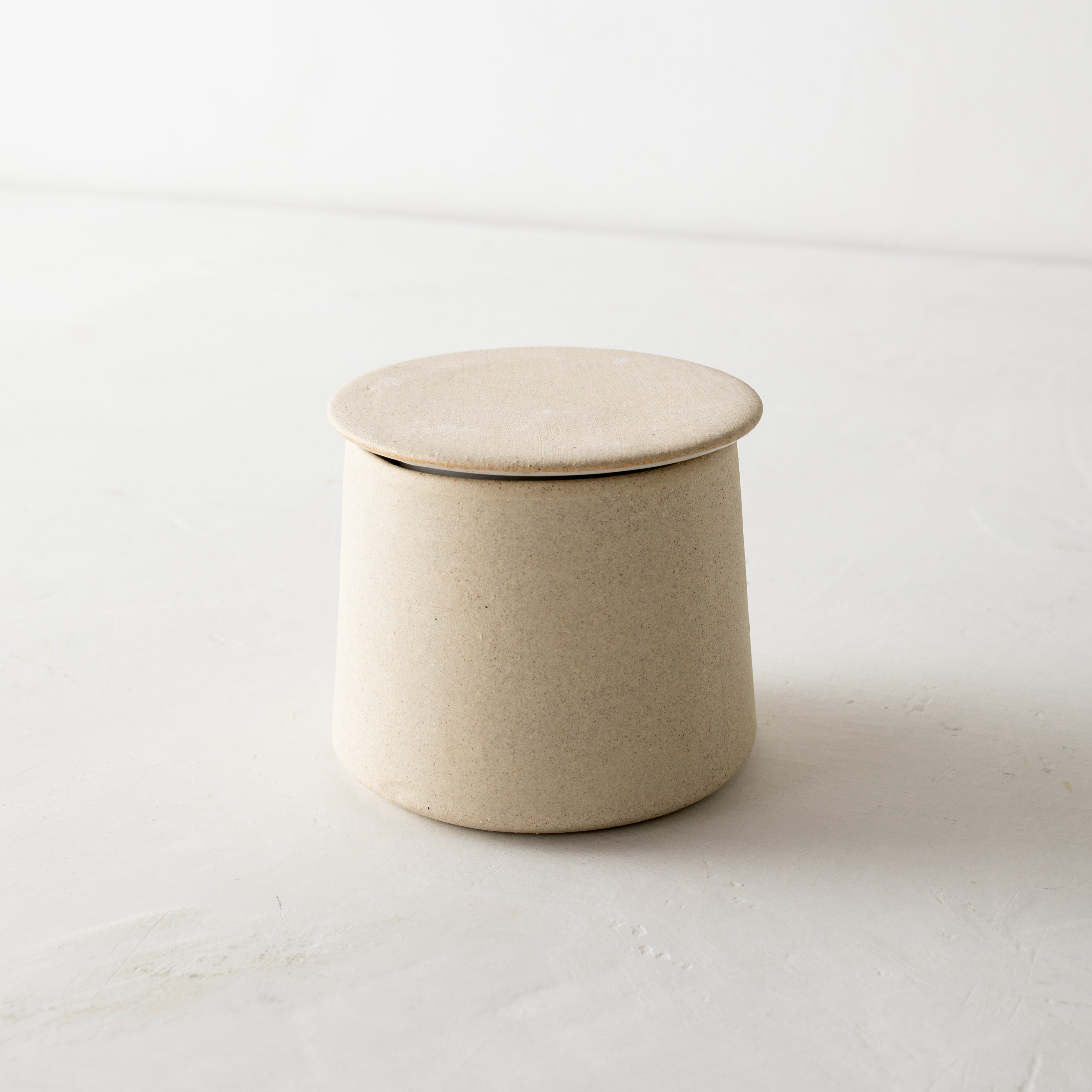 Minimal Butter Keeper | Raw Stoneware