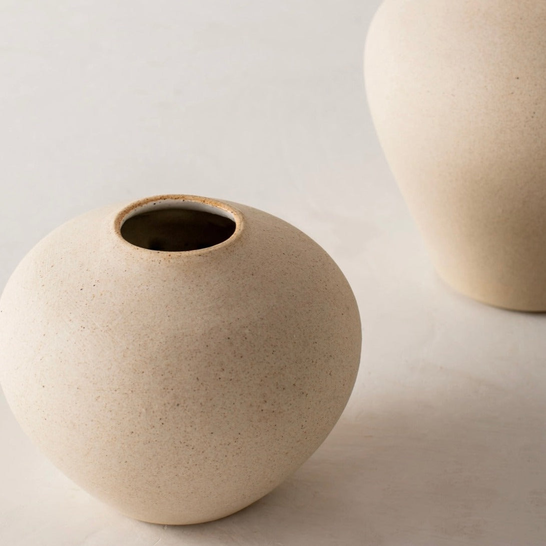 Verdure Vase No. 2 | Raw Stoneware