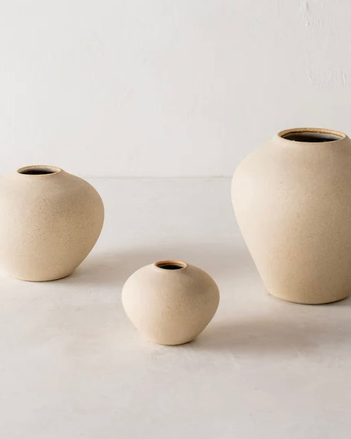 Verdure Vase No. 3 | Raw Stoneware