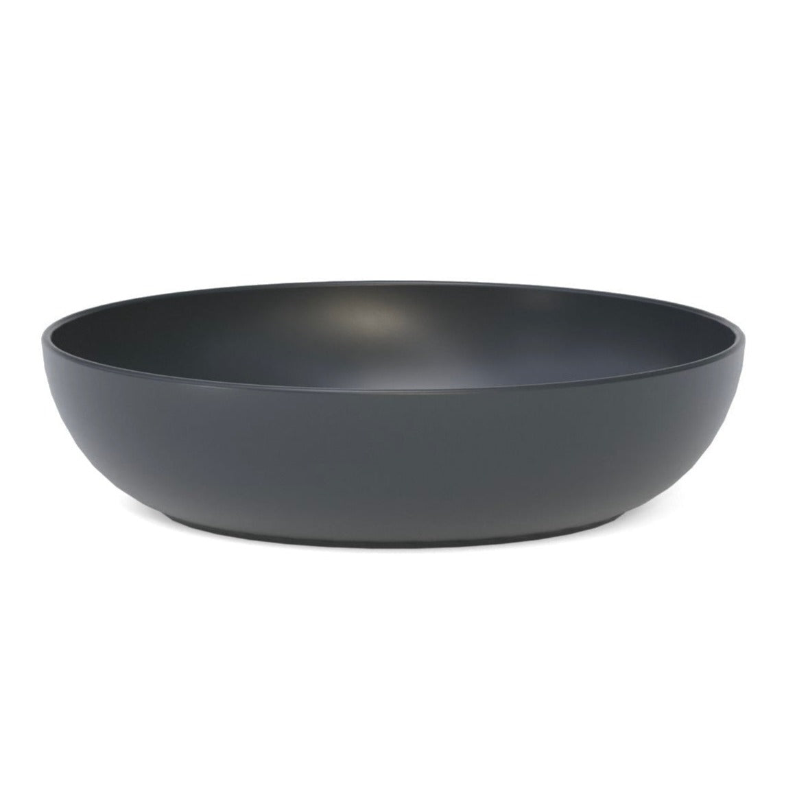 100 oz Round Salad Bowl  - Black