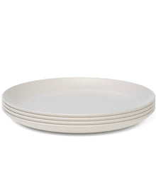  11" Round Dinner Plate Set of 4 - Off White