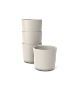  Bamboo Small Cup - 4 Piece Set Stone