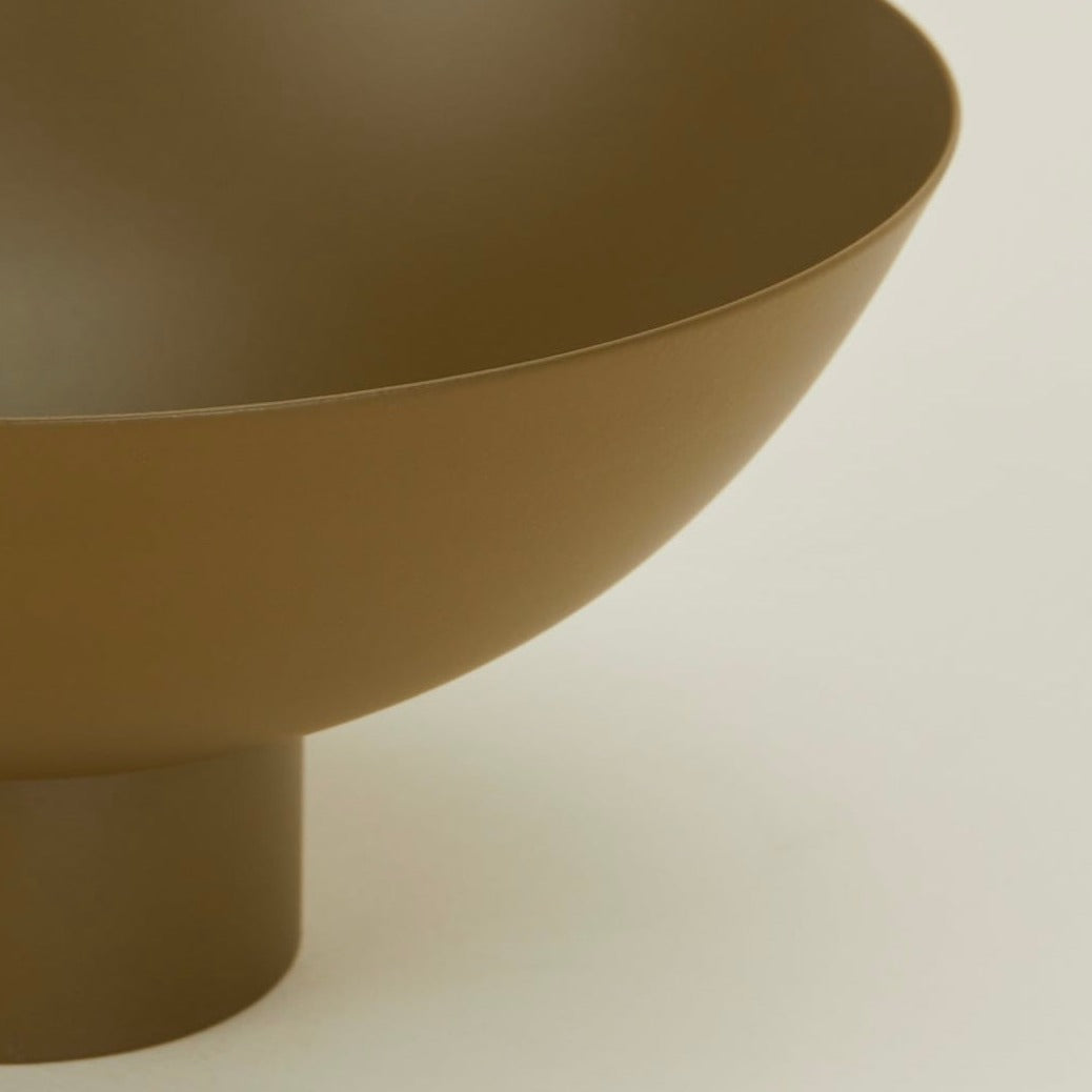 Essential Footed Bowl - Olive