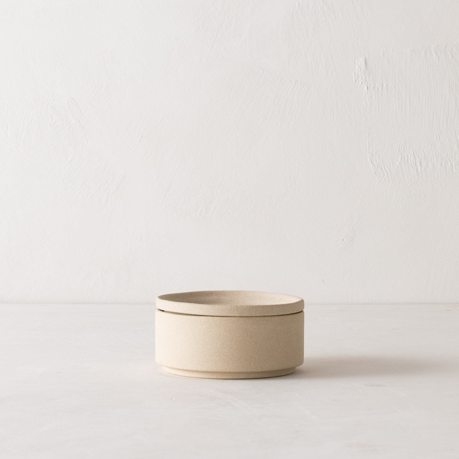 Minimal Salt Cellar | Raw Stoneware