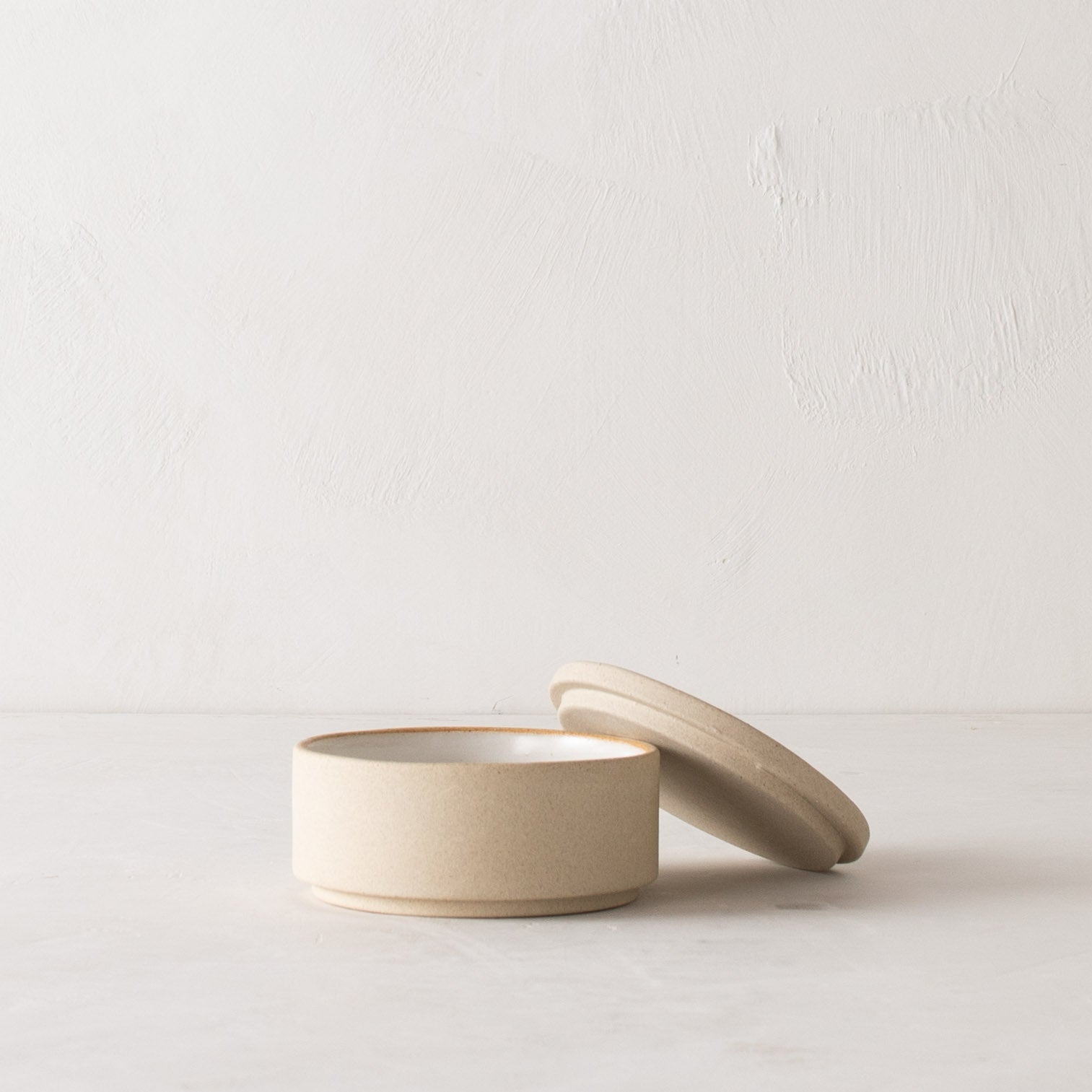 Minimal Salt Cellar | Raw Stoneware