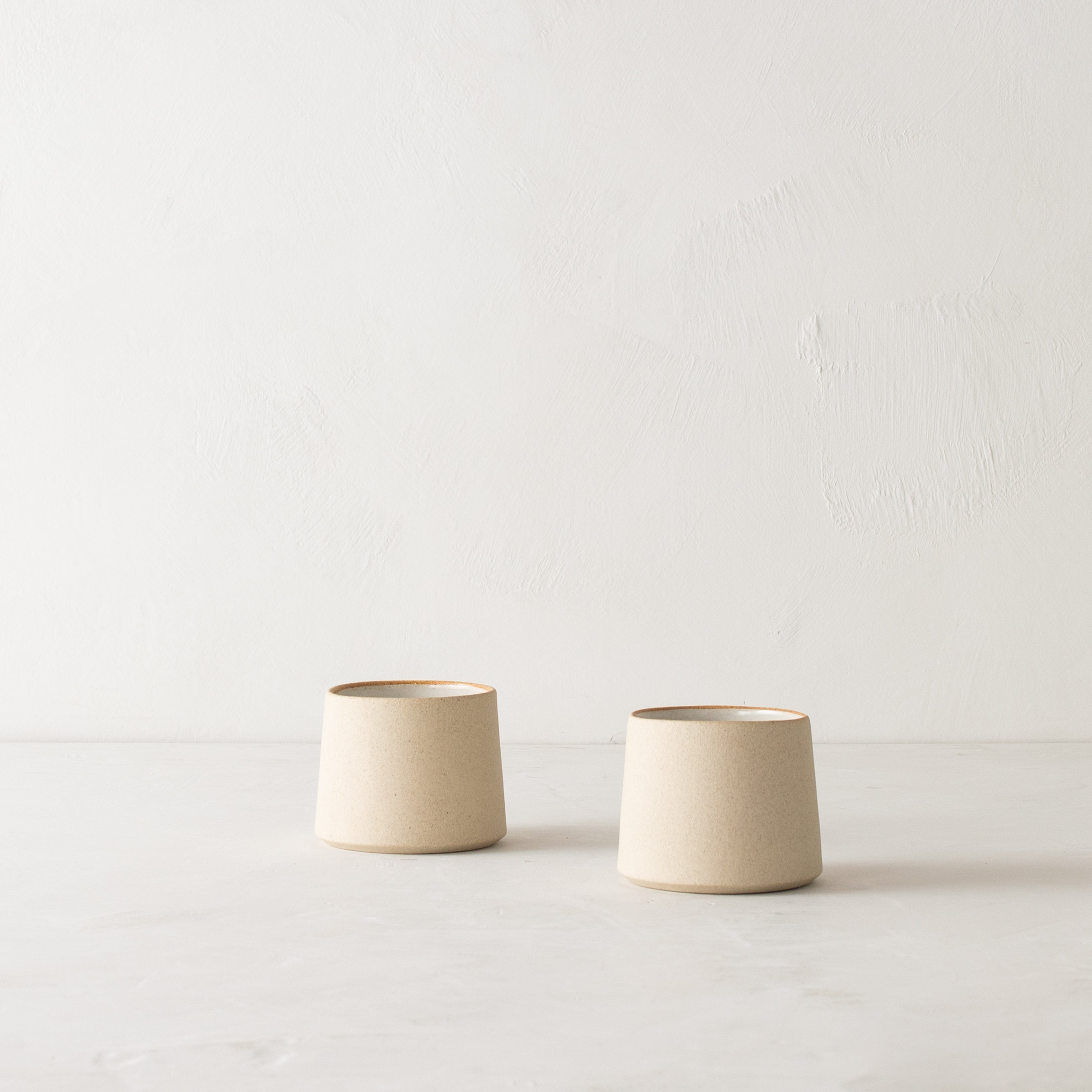 8 oz Minimal Cup | Raw Stoneware