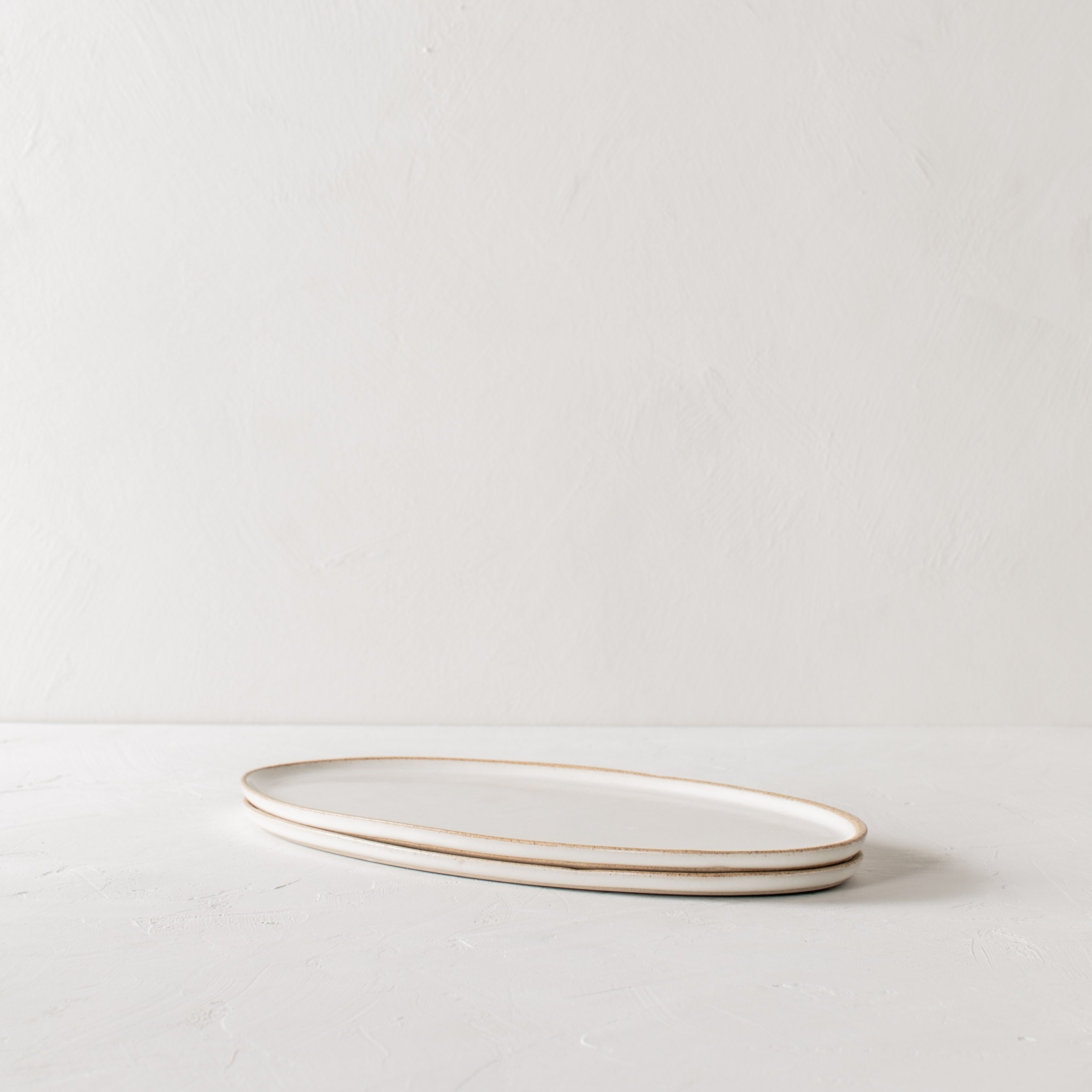 Oval Serving Tray | Stoneware