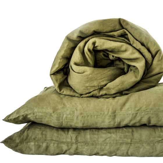 Duvet Cover Set by Beflax Linen