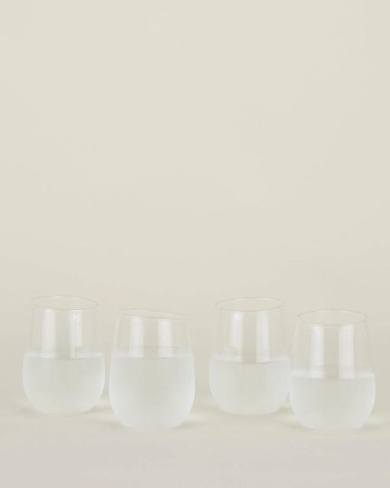 Organic Glassware, Set of 4