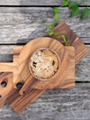 Wooden Round Serving Board - Small